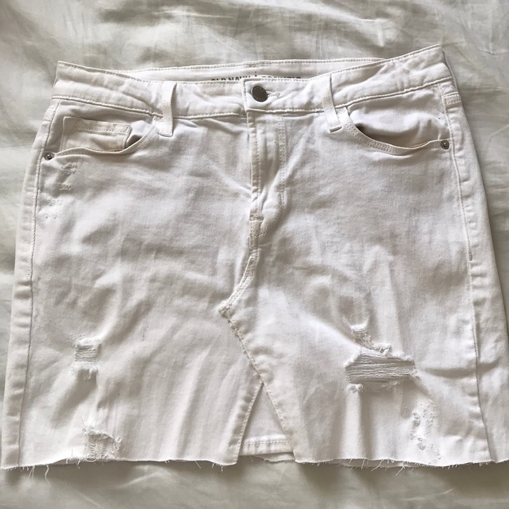 Old navy white skirt